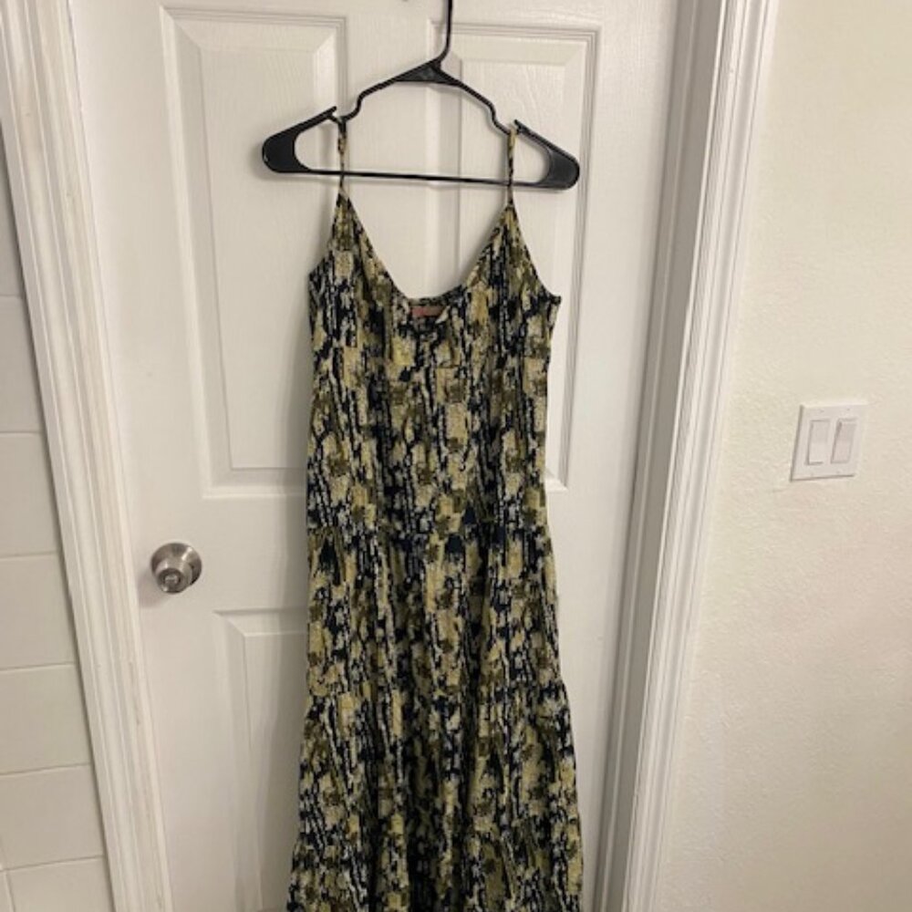 Saint Tropez Summer Long Dress Sleeveless Size M